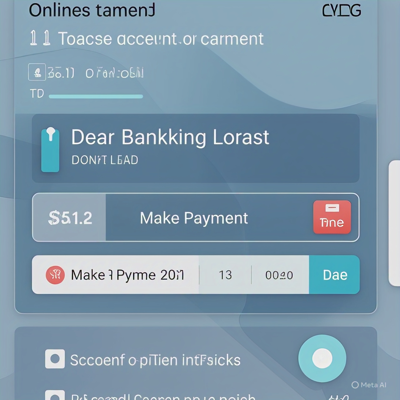 Illustration of automated online banking for home loan part payments